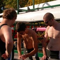 Signing the race numbers